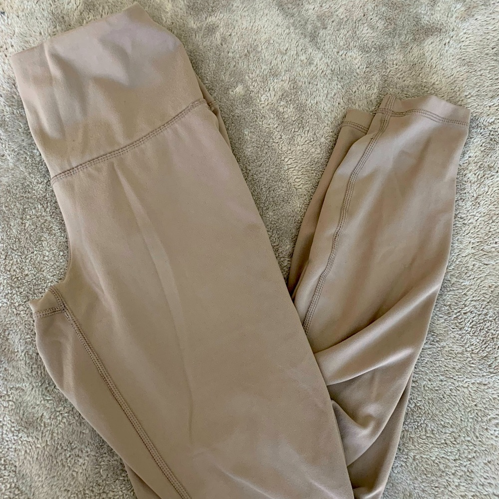 Cream Leggings